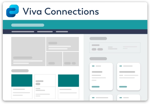 Microsoft 365  web part for Viva Connections dashboard