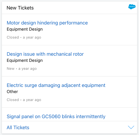 Salesforce issues Card