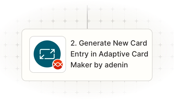 Mapping ActiveCampaign  data to Card maker step in the Zapier Zap template