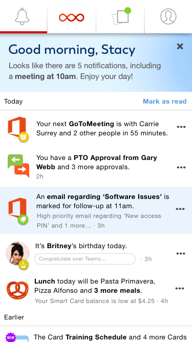 See notifications from all your business tools in one place