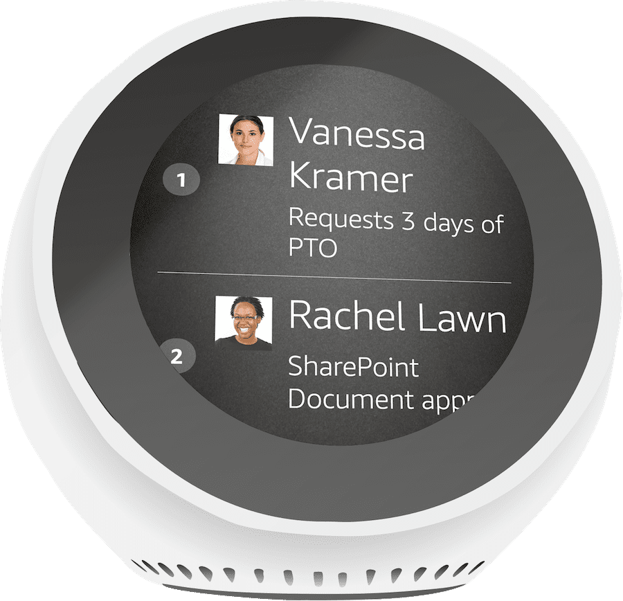 Manage your approvals and workflows on Alexa devices with the Alexa skill