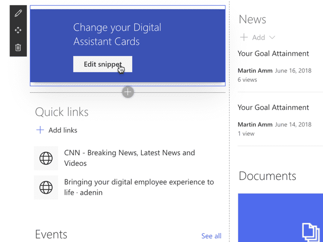 SPFx Extension to natively display enterprise data in SharePoint
