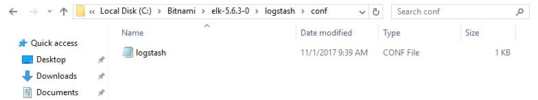 Logstash.conf file