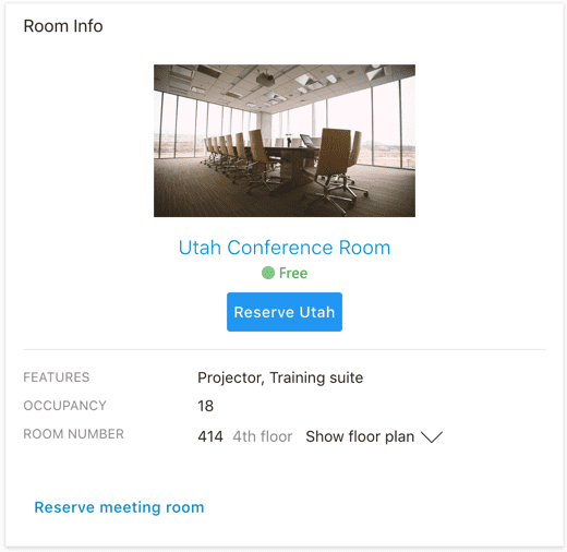 Room Info