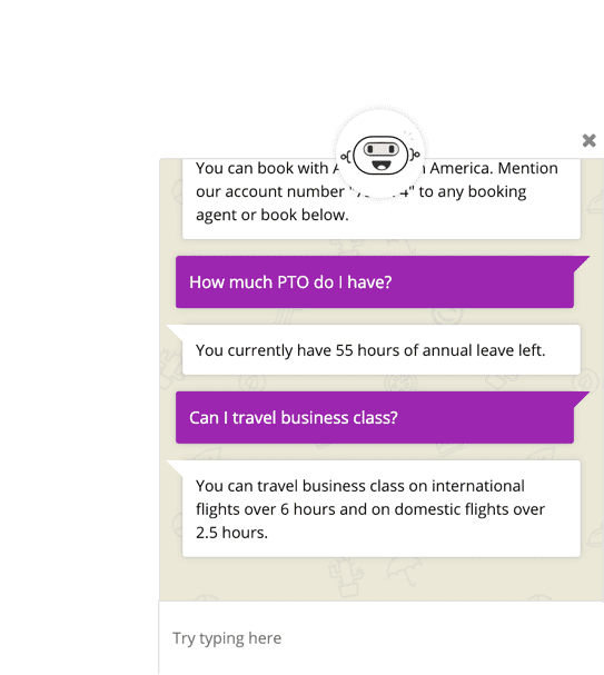 Web Chat Conversation