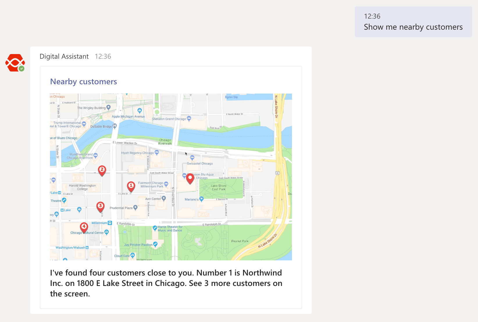 Nearby Customers