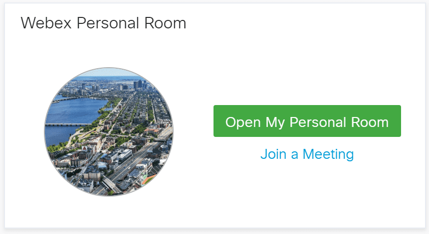Webex Personal Room