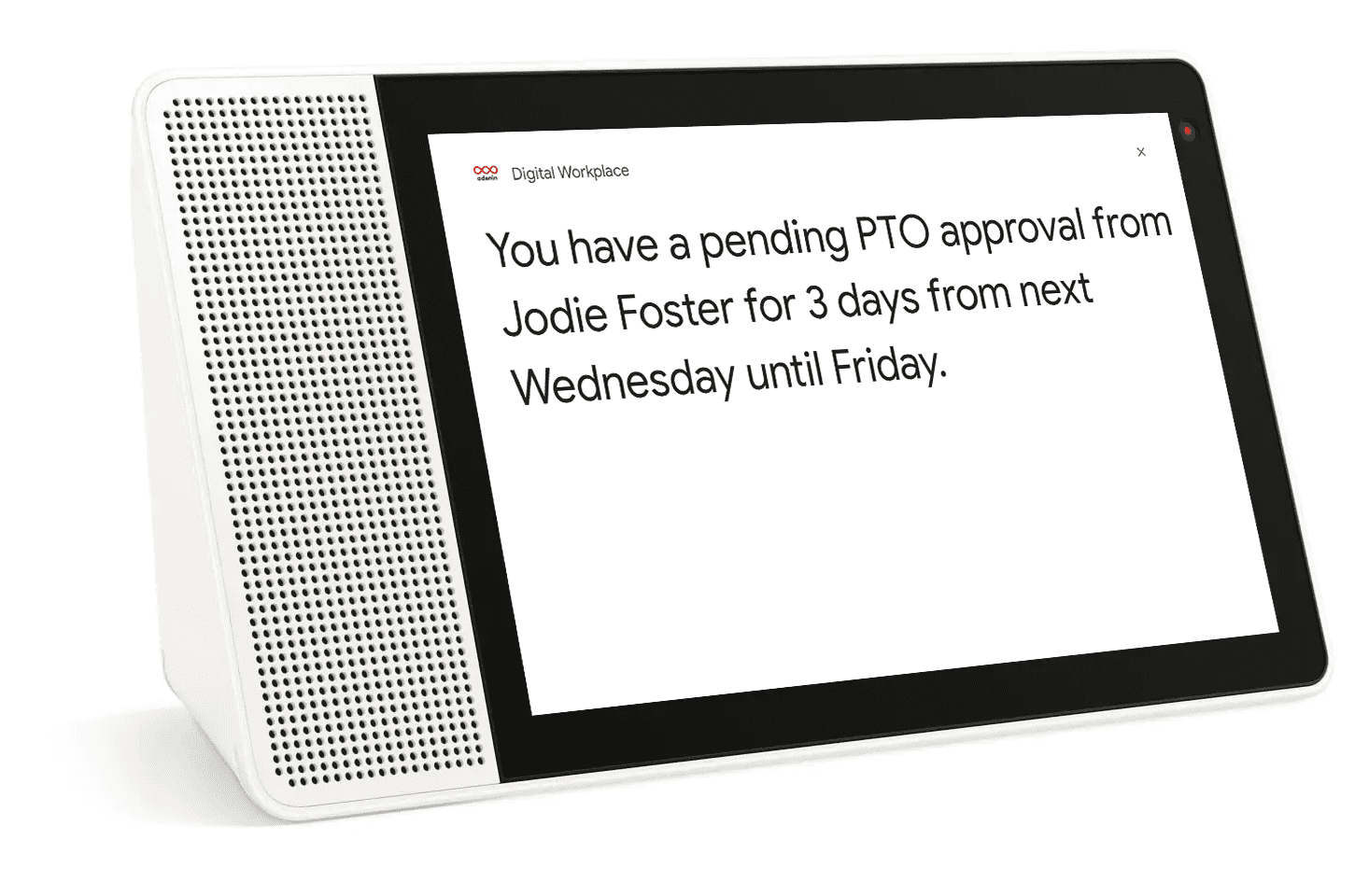Access Digital Assistant from your Lenovo Smart display