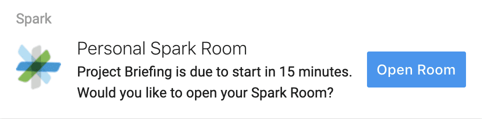 Personal Spark Room