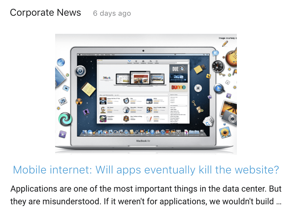 Company news