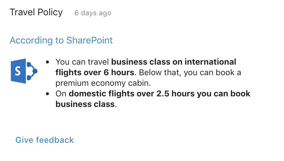 Travel Policy