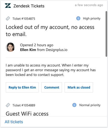 Zendesk Tickets