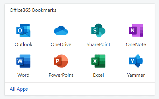 Bookmarks Card