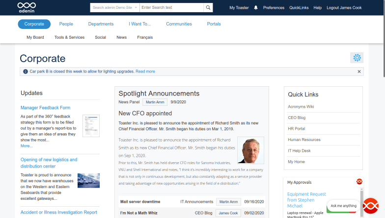 Preview of the IntelliEnterprise 15 Mersey style