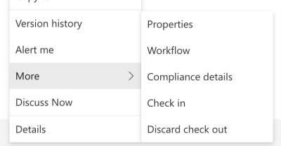 Checking a document in on SharePoint